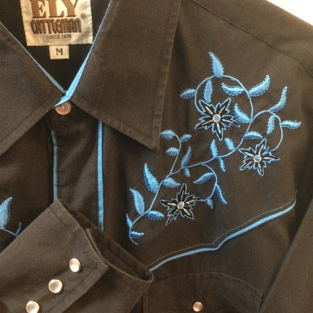Ely Men’s Western Shirt M